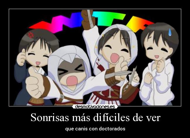 Sonrisas más difíciles de ver -