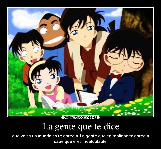 carteles detective conan shinichi kudo ran mouri frase mia por cierto jasonic desmotivaciones