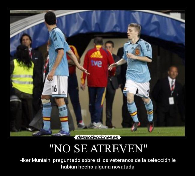 NO SE ATREVEN -