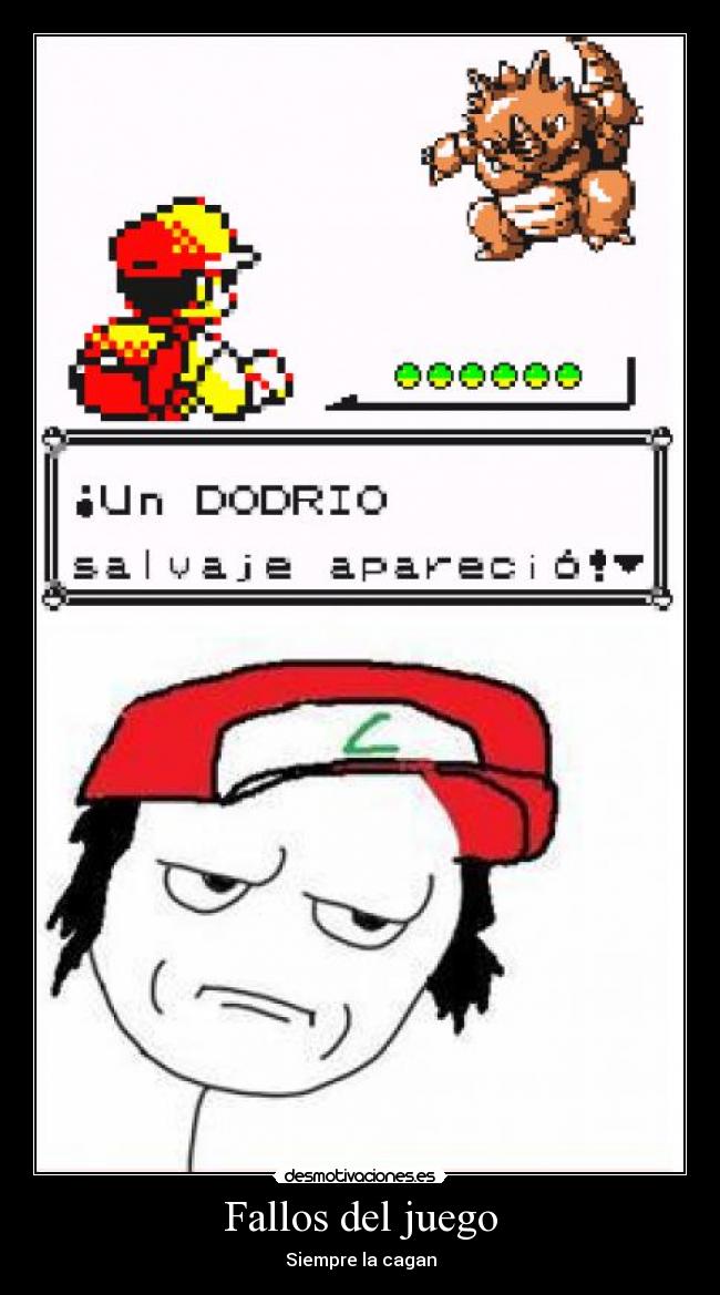 Fallos del juego - Siempre la cagan