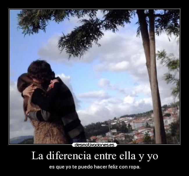 La diferencia entre ella y yo - 