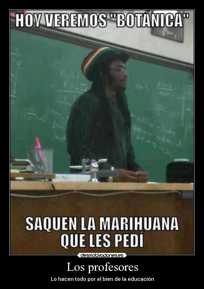 Los profesores - Lo hacen todo por el bien de la educación