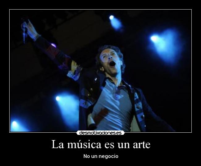 La música es un arte -