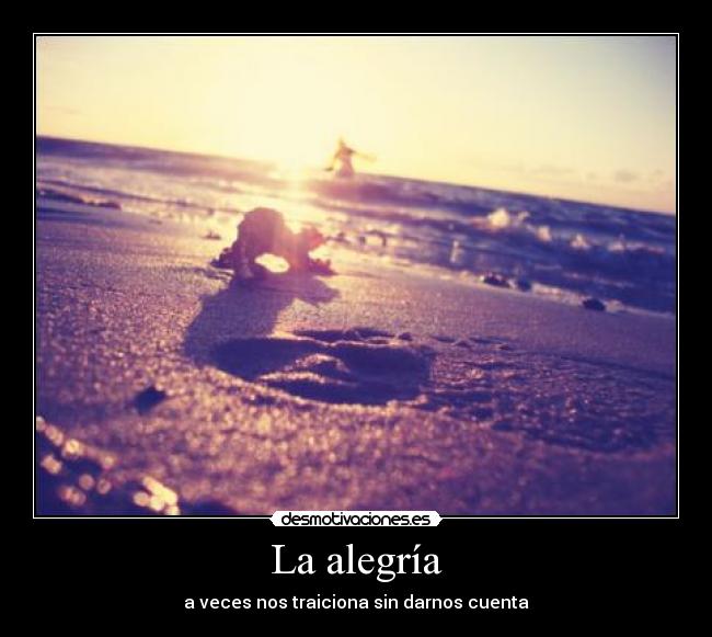 La alegría - 