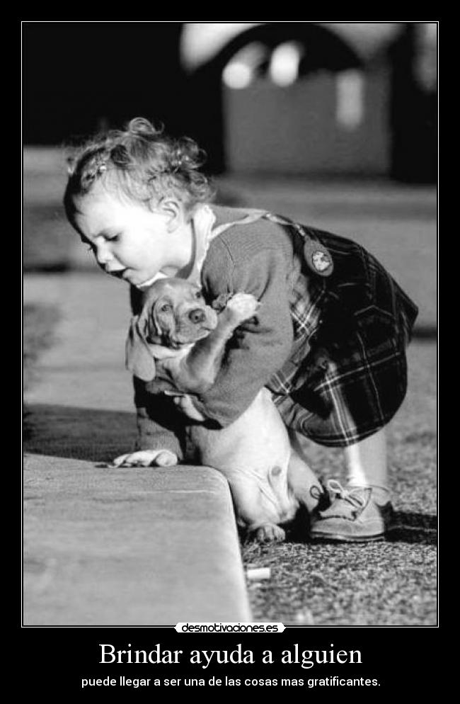 Brindar ayuda a alguien -