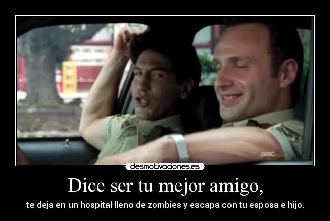 carteles walking dead desmotivaciones