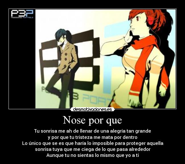 Nose por que - 