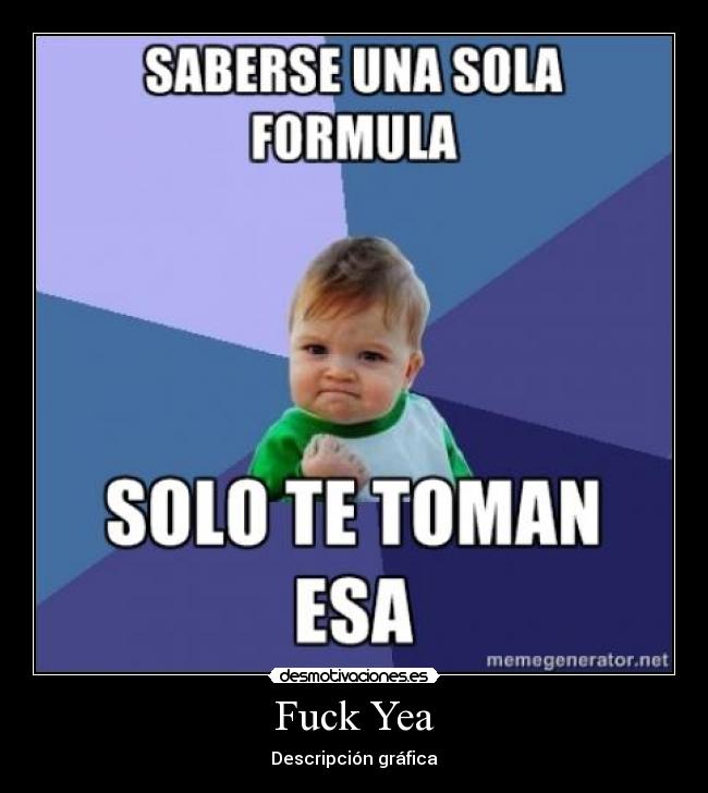 Fuck Yea - Descripción gráfica