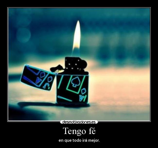 Tengo fé - 