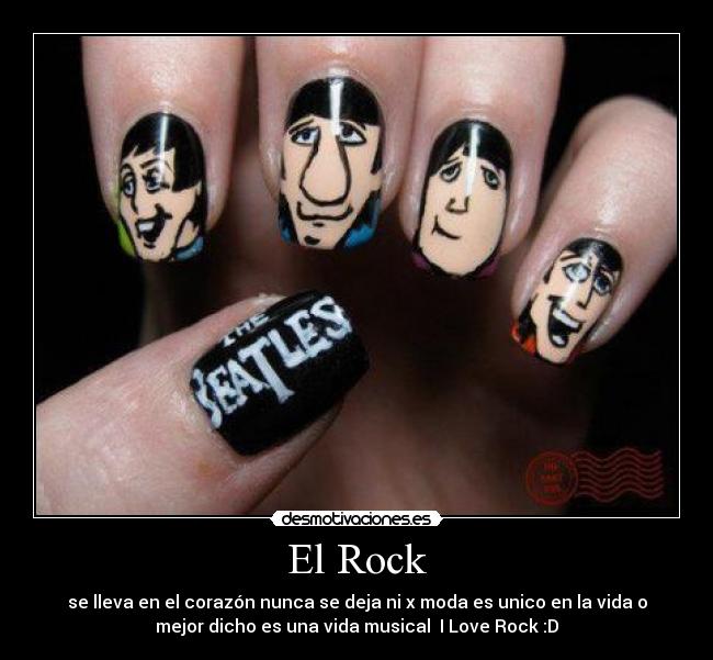 carteles rock rockk desmotivaciones