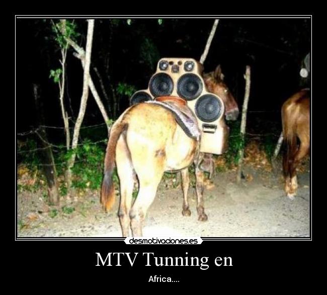 MTV Tunning en - Africa....