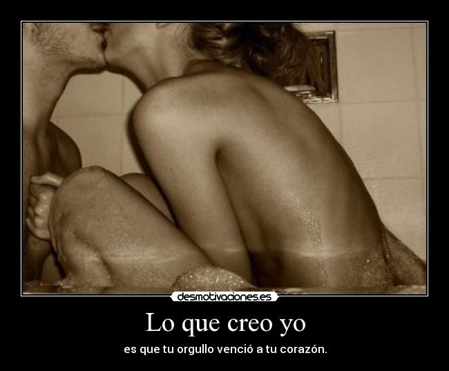 Lo que creo yo -