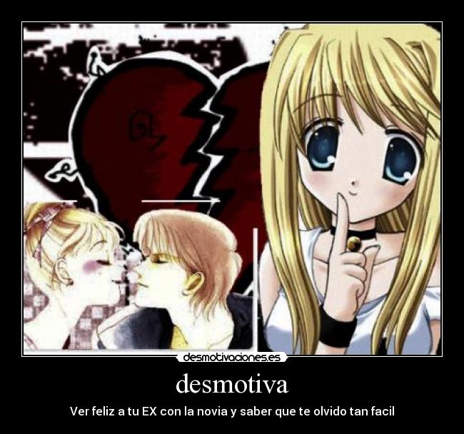 desmotiva - Ver feliz a tu EX con la novia y saber que te olvido tan facil