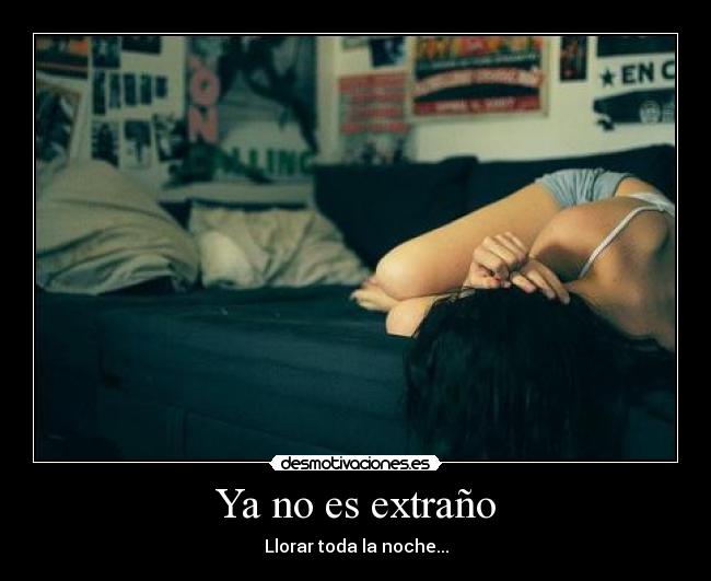 Ya no es extraño -