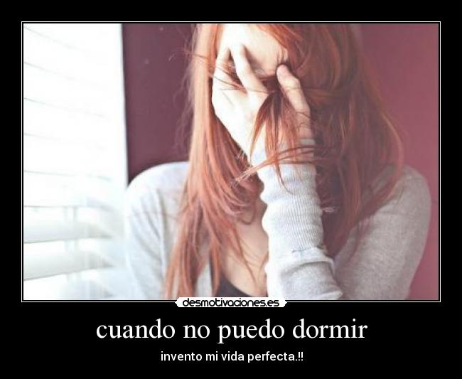 cuando no puedo dormir -
