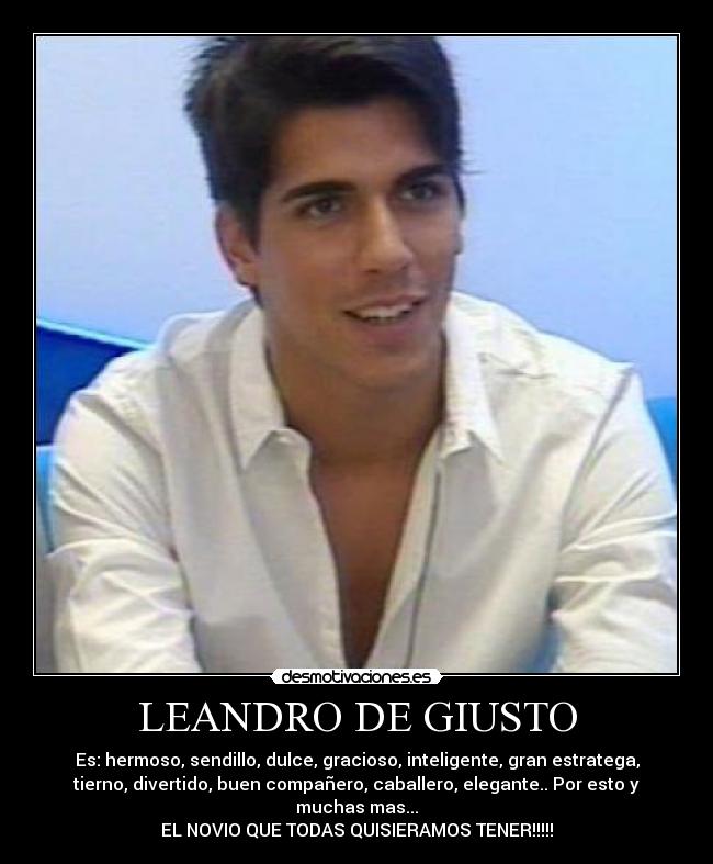 LEANDRO DE GIUSTO -