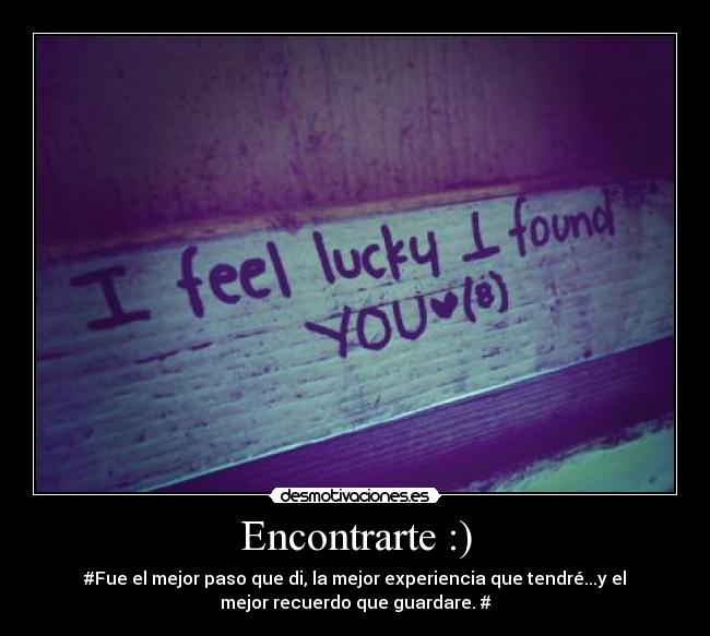 Encontrarte :) - 