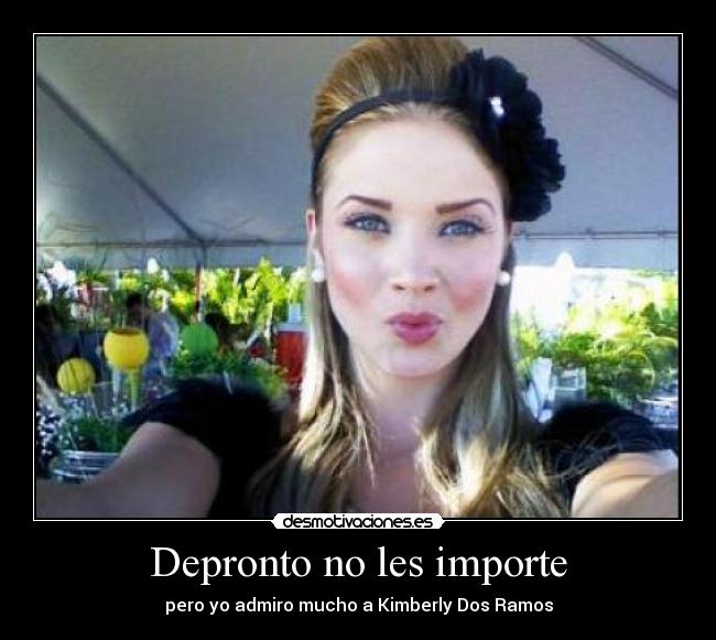 Depronto no les importe - 