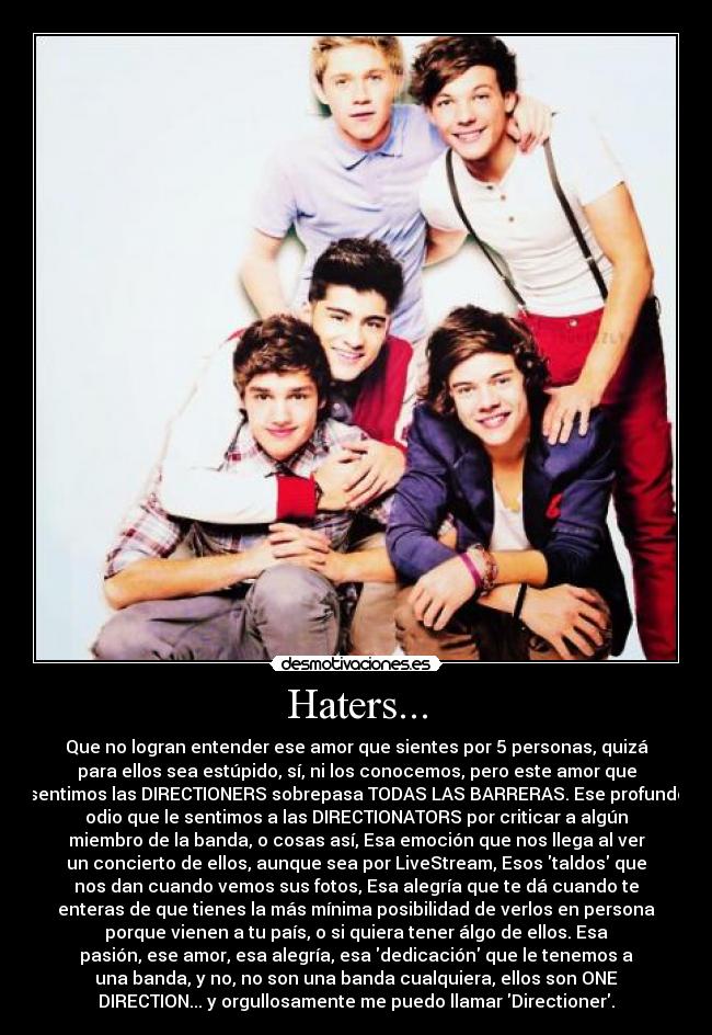carteles one direction desmotivaciones