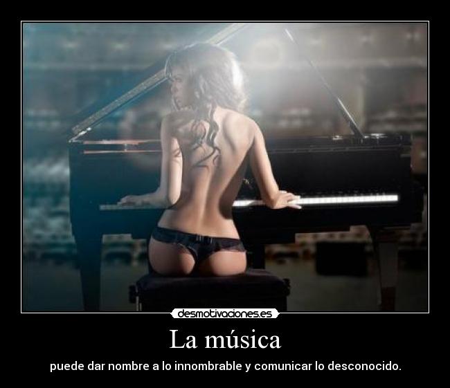 La música -