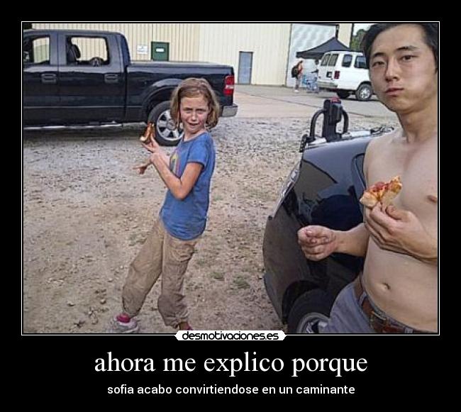 ahora me explico porque - sofia acabo convirtiendose en un caminante