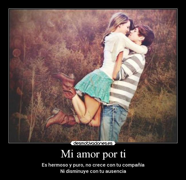 Mi amor por ti - 