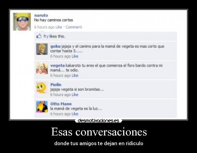 Esas conversaciones -