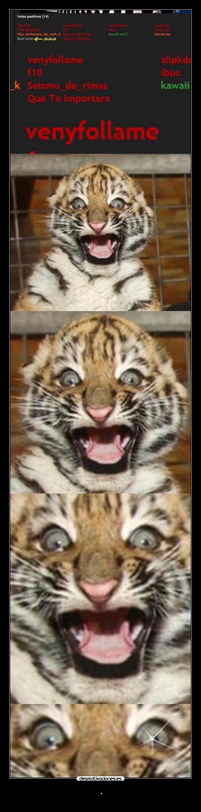 carteles tigretoneh clantigretoneh desollao desmotivaciones