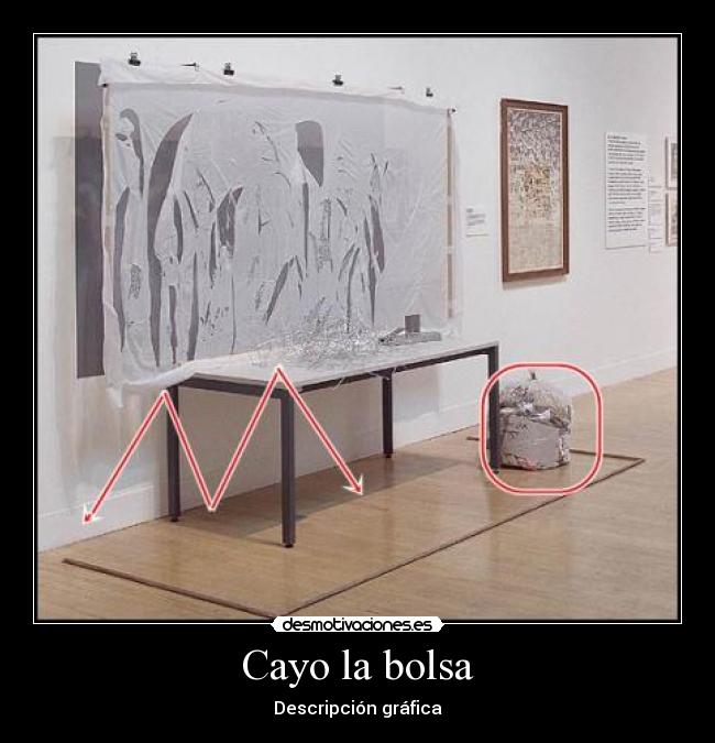 Cayo la bolsa - Descripción gráfica