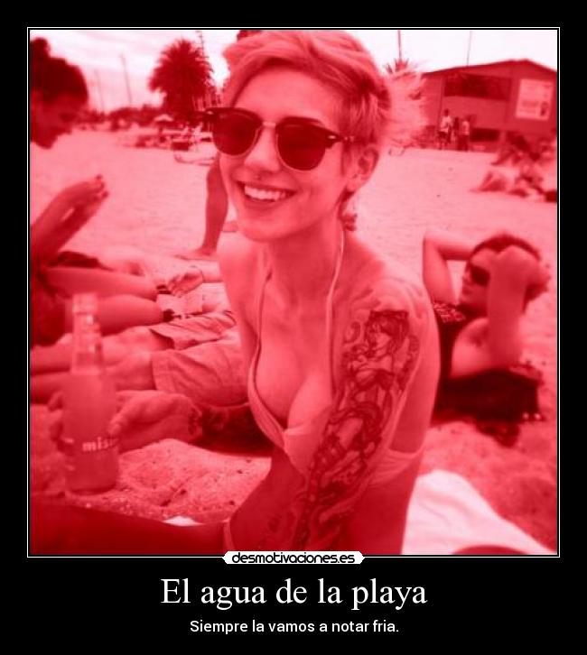 El agua de la playa - 