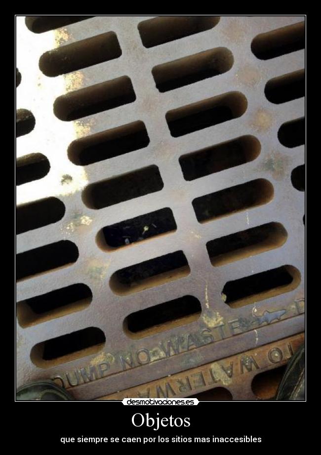 carteles objetos desmotivaciones