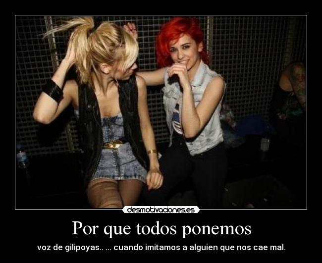 Por que todos ponemos - 