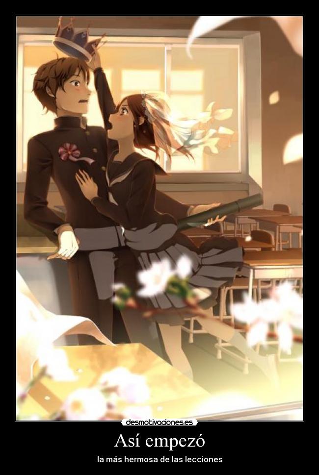 Así empezó - la más hermosa de las lecciones