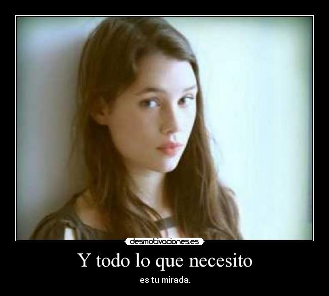 Y todo lo que necesito - 