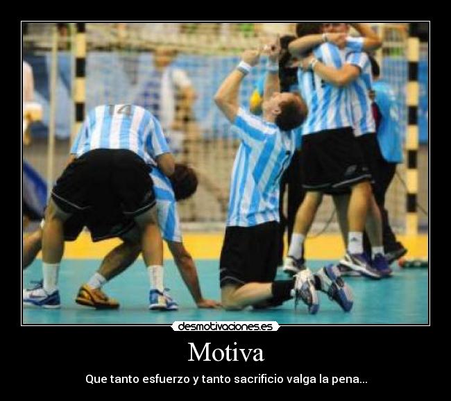 carteles handball desmotivaciones