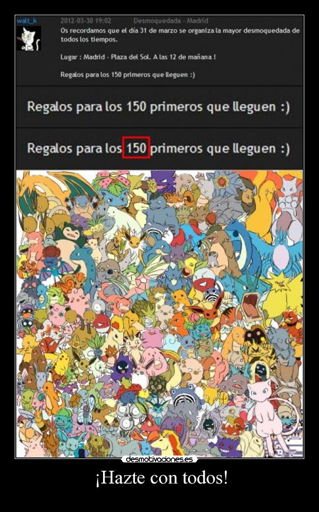 carteles faure mewtwo queda sin regalo gegegegege aunque aparece foto pero esta acoplado walt desmotivaciones