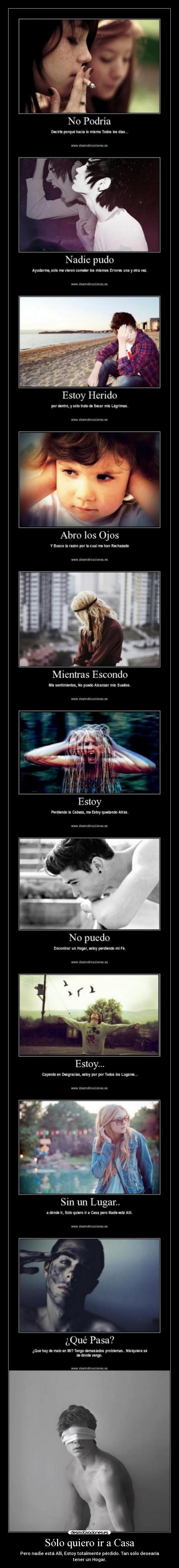 Sólo quiero ir a Casa -