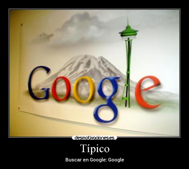Típico - Buscar en Google: Google