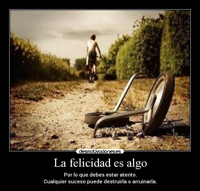 La felicidad es algo - 