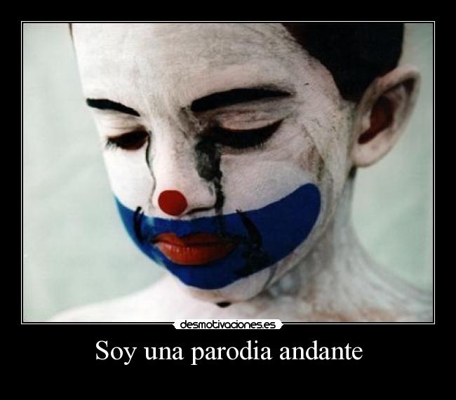 carteles sad clown intruders desmotivaciones