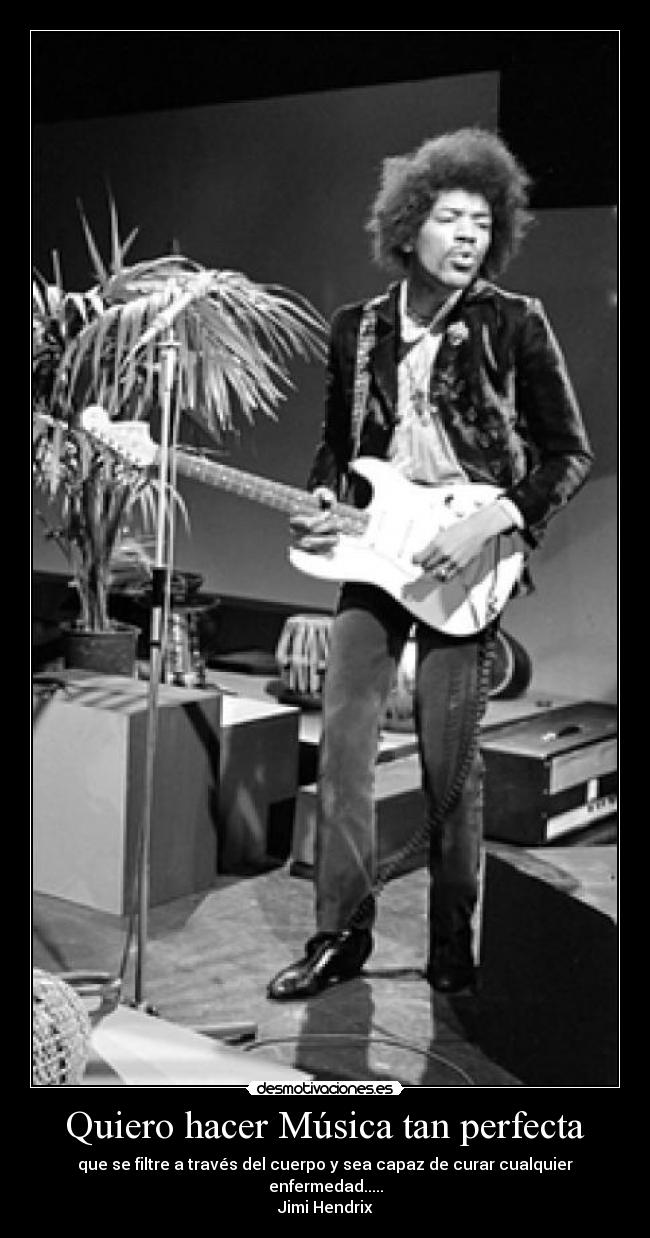 Quiero hacer Música tan perfecta -