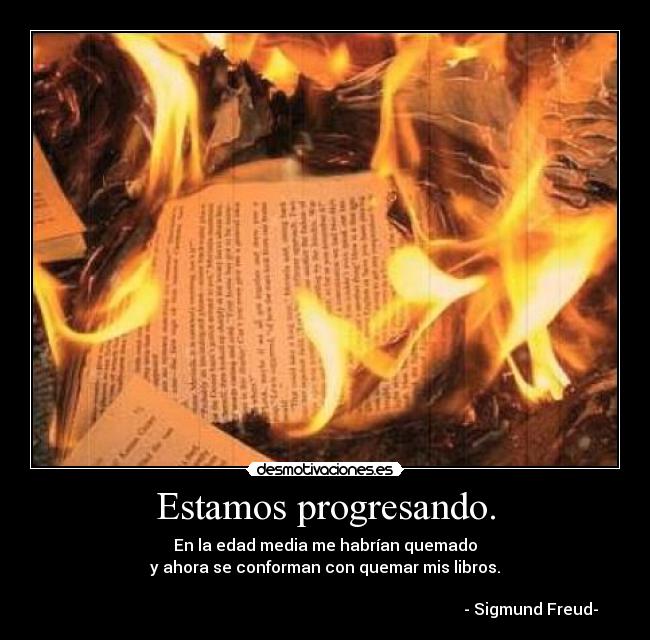 Estamos progresando. -