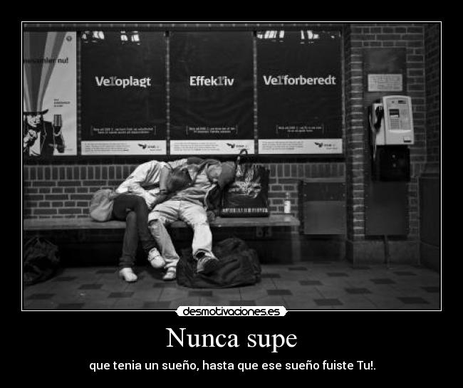 Nunca supe -