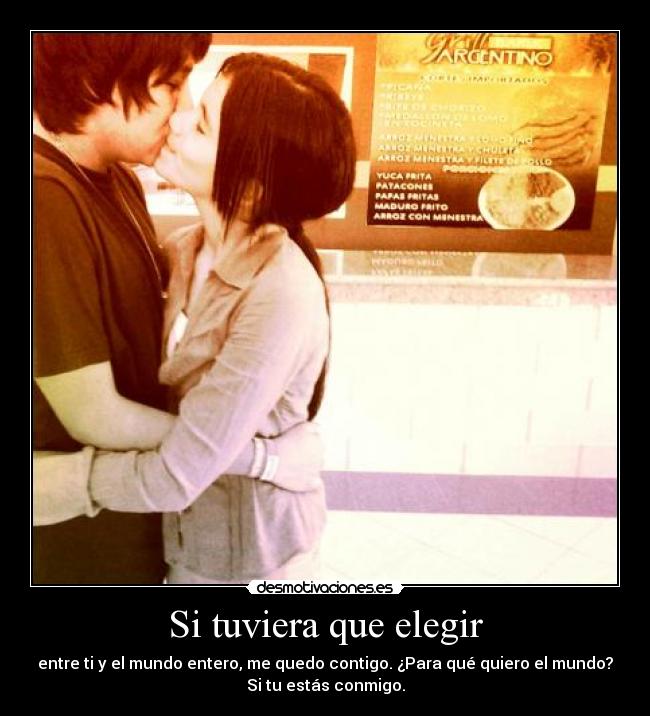 Si tuviera que elegir -