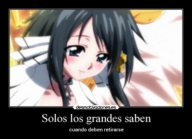 Solos los grandes saben - 