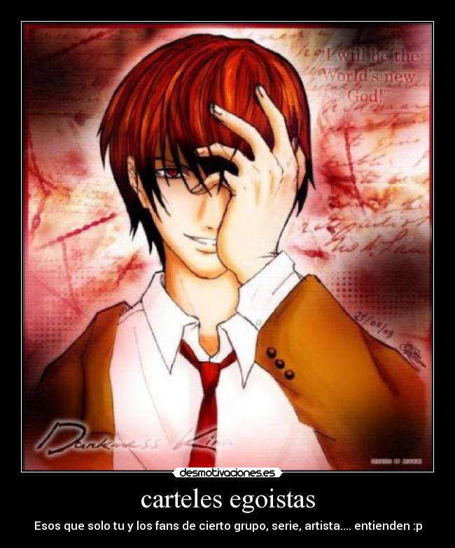 carteles egoistas - 