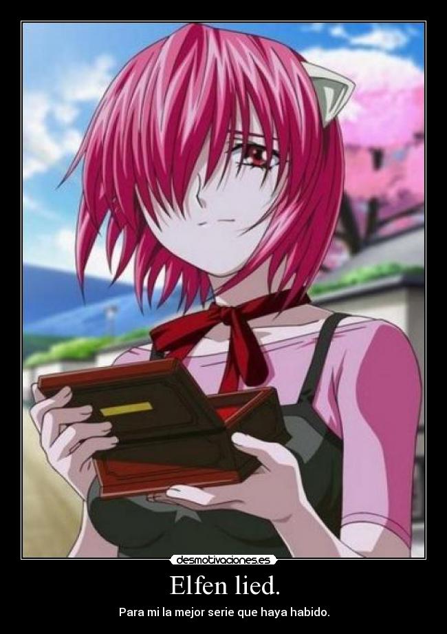 carteles lucy elfen lied desmotivaciones