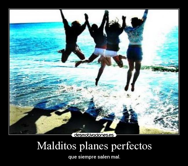 Malditos planes perfectos - 