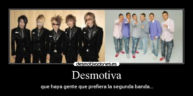 carteles visual kei oshare eroguro japon rock jrock the gazette wachiturros cumbia desmotivaciones
