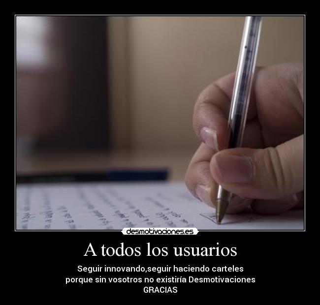 A todos los usuarios -